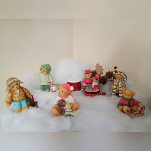 Sale!6 Christmas Cherished Teddies